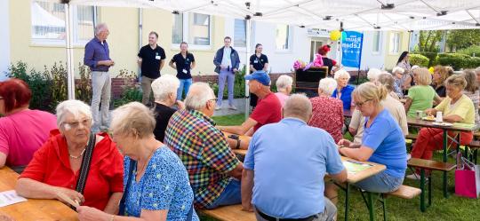 Begrüßung in Peine