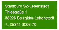 zum Stadtbüro SZ-Lebenstedt