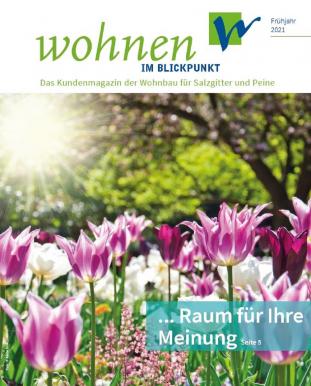 Mieterzeitung Frühling 2021