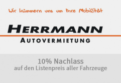 10% auf alle Fahrzeuge