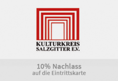 10% auf die Eintrittskarte