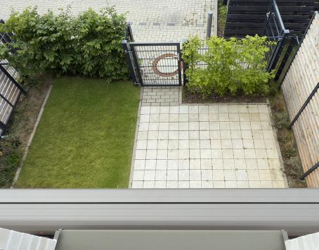 Kleine Terrasse Stadthaus